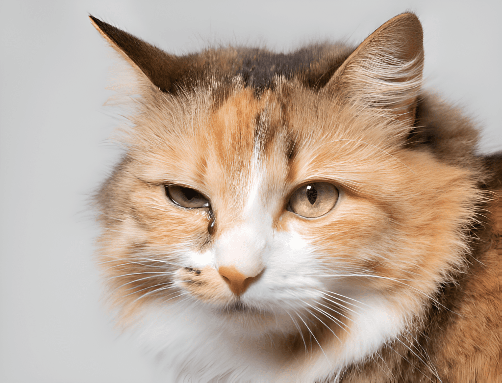 Close-up of a cat’s ears and fur, emphasizing vigilance in detecting eye injuries in cats. Many feline eye conditions go unnoticed without careful monitoring, making early detection essential for proper treatment and care.